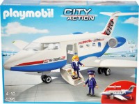 Set de construcție Playmobil City Action: Airport Passenger Plane (5395)