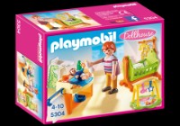 Set de construcție Playmobil Dollhouse: Baby Room with Cradle (5304)