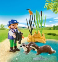 Figura Eroului Playmobil Special Plus: Young Explorer with Otters (5376)