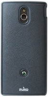 Husa de protecție Puro Professional Sony Xperia P Black (SNYXPERIAPPROBLK)