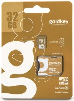 Карта памяти Goldkey MicroSDHC 32GB Class 10 + Adapter