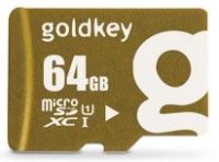 Сard de memorie Goldkey MicroSDHC 64Gb Class 10 + Adapter