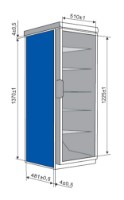 Холодильная витрина Snaige CD290 1004-00SN00