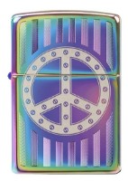 Зажигалка Zippo 29435 Rivet Peace Sign Spectrum