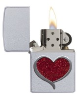Зажигалка Zippo 29410 Glitter Heart