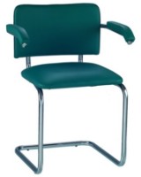 Офисный стул Новый стиль Sylwia Arm Chrome V-4
