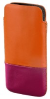 Husa de protecție Hama Domino Mobile Phone Sleeve for Apple iPhone 5 Orange/Pink