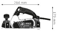 Рубанок Bosch GHO 16-82 (06015A4000)