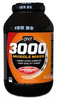 Гейнер QNT Muscle Mass 3000 1.3kg Strawberry