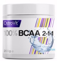 Аминокислоты Ostrovit BCAA 2-1-1 200g Pure