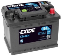 Автомобильный аккумулятор Exide Classic EC542