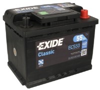 Acumulatoar auto Exide Classic EC550