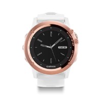 Smartwatch Garmin fēnix 3 Sapphire Rose Gold tone with White Band (020-00161-45)