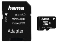 Сard de memorie Hama microSDHC 8GB Class 10 + Adapter/Mobile