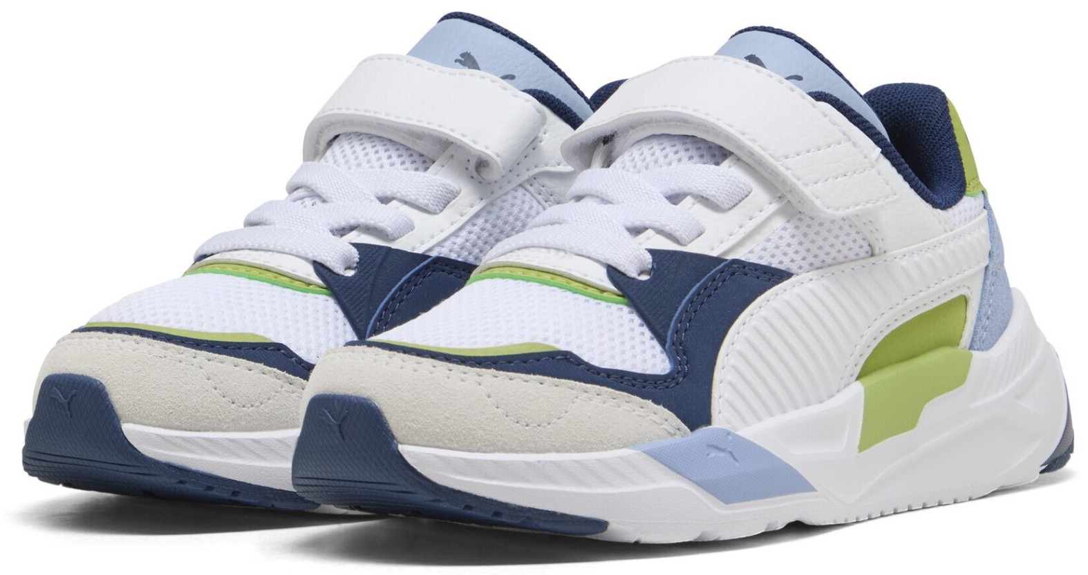 Кроссовки детские Puma Trinity 2 Ac+ Ps Puma White/Persian Blue/Wild Fern, s.35 фото №1 — интернет-магазин Desire.md