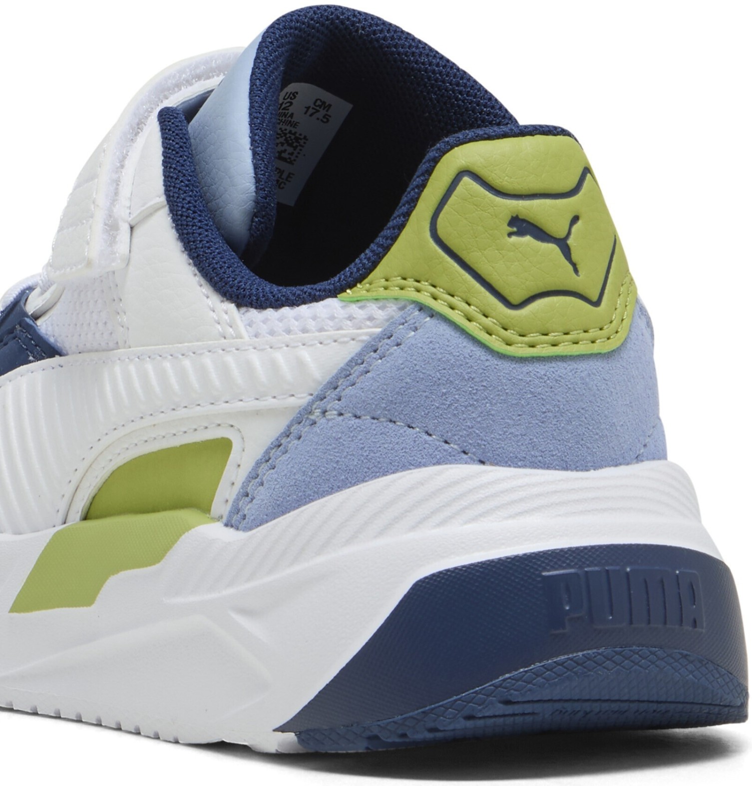 Кроссовки детские Puma Trinity 2 Ac+ Ps Puma White/Persian Blue/Wild Fern, s.35 фото №6 — интернет-магазин Desire.md