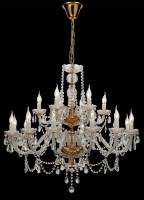 Lustră Lampardi Anna LP102-18 Gold