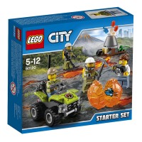 Set de construcție Lego City: Volcano Starter Set (60120)