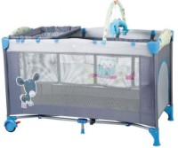 Pătuț pliabil BabyGo Sleepwell Blue (BGO-4404)