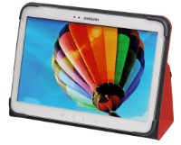 Husa pentru tableta Hama Weave Portfolio for Samsung Galaxy Tab 3 10.1 Strawberry