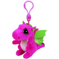 Jucărie de pluș Ty Darla Pink Dragon 8,5cm (TY35031)