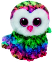 Jucărie de pluș Ty Owen Multicolor Owl 15cm (TY37221)