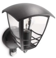 Candelabru de perete Philips Creek Sensor Black 15388/30/16