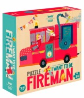 Puzzle Londji 36 I want to be... Fireman (PZ353)