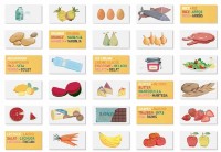 Joc educativ Londji Micro Food Dictionary (MG003)