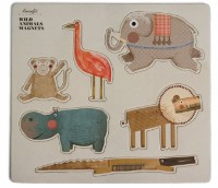 Set jucării Londji Wild Animals Magnets Set of 12 (IM021)