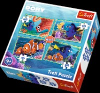 Puzzle Trefl 4in1 Underwater fun (34259)