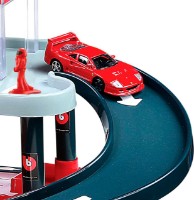 Set jucării transport Bburago Race & Play Auto Service Ferrari (18-31231)