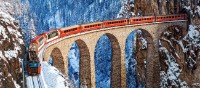 Puzzle Castorland 600 Landwasser Viaduct, Swiss Alps (B-060016)