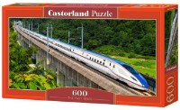 Puzzle Castorland 600 The Fast Train (B-060146)