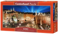 Puzzle Castorland 600 Krakow Main Square At Night (B-060306)