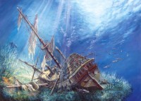 Puzzle Castorland 2000 Sunk Galleon (C-200252)