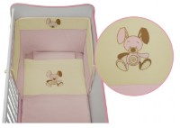 Lenjerie de pat pentru copii Lorelli Jersey Pink (20050971301)
