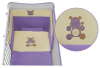 Lenjerie de pat pentru copii Lorelli Jersey Violet (20050971304)