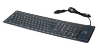 Tastatură Gembird Flexible KB-109F-B Black