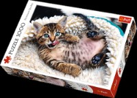 Puzzle Trefl 1000 Cheerful kitten (10448)