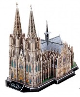3D пазл-конструктор Cubic Fun Cologne Cathedral (MC160h)