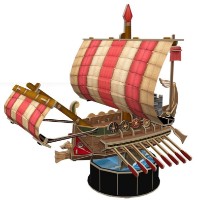 3D пазл-конструктор Cubic Fun Roman Warship (T4032h)