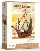 Puzzle 3D-constructor Cubic Fun Santa Maria (T4031h) imaginea #2 — magazin online Desire.md