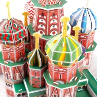 Puzzle 3D-constructor Cubic Fun St. Basil's Cathedral (3C239h)