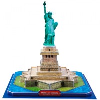 Puzzle 3D-constructor Cubic Fun Statue of Liberty U.S.A (3C080h)