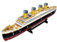 Puzzle 3D-constructor Cubic Fun Titanic Small (T4012h)