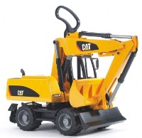 Excavator Bruder Cartepillar pe pneuri 597335 (02445) imaginea #3 — magazin online Desire.md
