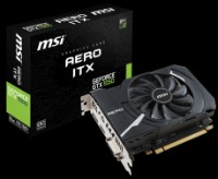 Placă video MSI GeForce GTX 1050 Aero ITX 2G DDR5