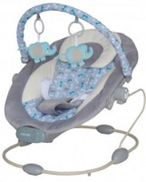 Șezlong pentru bebeluși Baby Mix LCP-BR245-2 Grey