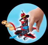 Фигурка героя Playmobil Action: Firebot with Disc Shoot (6835)